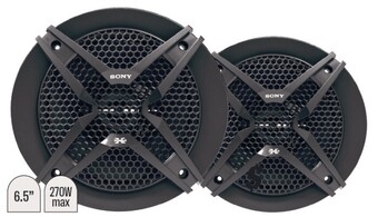 Sony 6.5” 3 way coaxial speakers