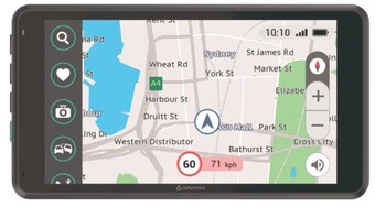 Autobarn Navman micam 5” portable gps navigation & full hd dash camera in one offer