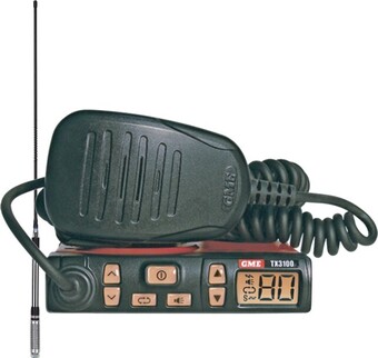 Autobarn Gme 5w 80ch super compact uhf cb radio & antenna kit offer
