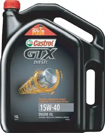 Autobarn Castrol gtx diesel 15w40 10lt offer