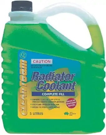 Autobarn Clean team radiator coolant 5lt offer