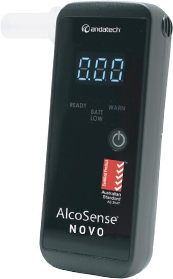 Autobarn Andatech alcosense novo fuel cell breathalyser offer