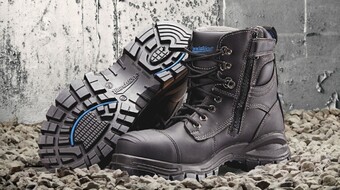 RSEA Safety Blundstone 997 - zip sided lace up safety boots with tpu toe guard offer