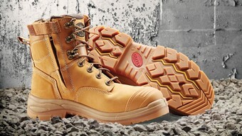 RSEA Safety Oliver at 55-332z wheat 150mm zip sided safety boots with tectuff® toe bumper offer