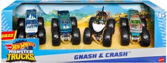 Coles Hot wheels monster truck 4 pack offer