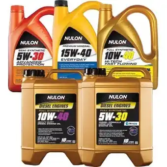 Autobarn Up to 35% off selected nulon engine oils offer