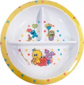 Sesame Street Divided Plate