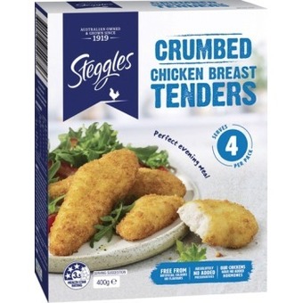 IGA Steggles chicken breast tenders 400g selected varieties offer