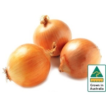 Australian brown onions 1kg pack