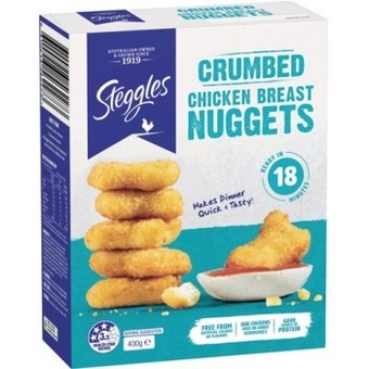 IGA Steggles chicken breast nuggets 400g offer