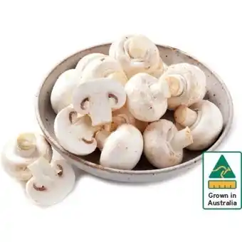 IGA Australian mushrooms 500g pack offer