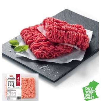 IGA Iga 4 star premium beef mince 500g offer