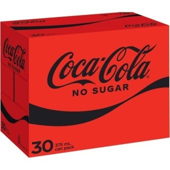 IGA Coca-cola 30x375ml selected varieties offer