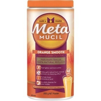 Metamucil smooth orange granules 528g or powder 283g**