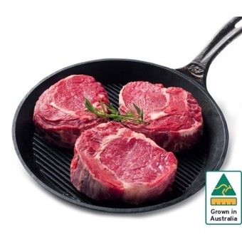 IGA Australian beef scotch fillet steak offer