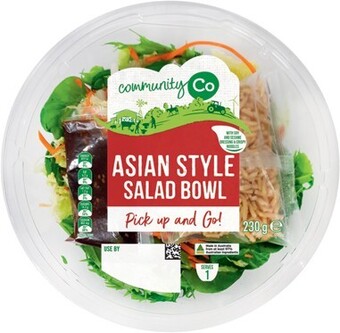 IGA Community co asian salad bowl 230g offer