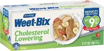 IGA Sanitarium cholesterol lowering weet-bix 440g offer