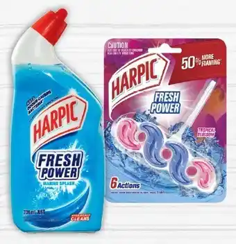 IGA Harpic toilet cleaner 35-39g, 2 pack or 500-700ml selected varieties offer