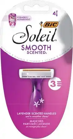 IGA Bic soleil twilight shavers 4 pack offer