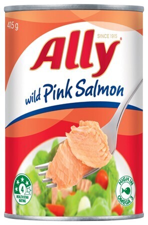 IGA Ally pink salmon 415g offer