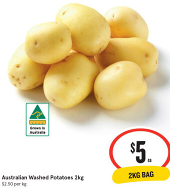 IGA Australian Washed Potatoes 2kg offer