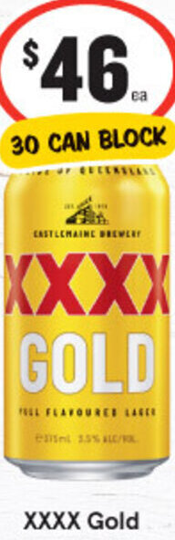 IGA Xpress XXXX Gold offer