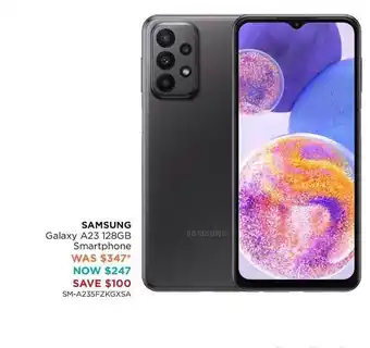 Bing Lee Samsung galaxy a23 128gb smartphone offer