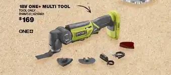 Bunnings 18v one+ multi tool ryobi offer