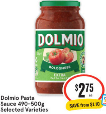 IGA Xpress Dolmio Pasta Sauce 490-500g Selected Varieties offer