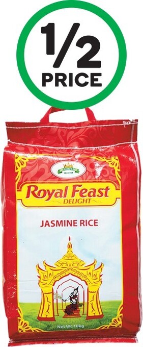 Woolworths Royal feast jasmine rice 10 kg offer