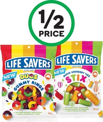 Lifesavers 180-220g