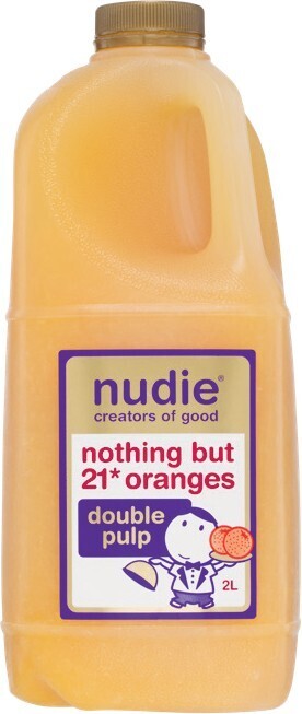 Woolworths Nudie gold juice 2 litre – from the fridge offer