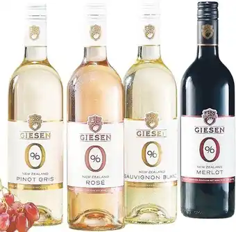 Giesen 0% alcohol wine 750ml