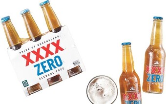 Woolworths Xxxx zero 6 x 330ml offer
