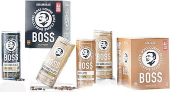 Woolworths Boss iced coffee 4 x 237ml offer