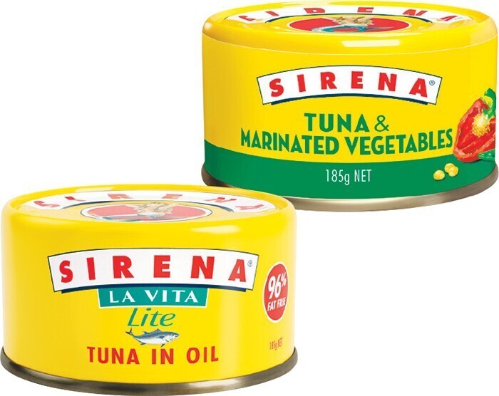 Sirena tuna 185g offer at Woolworths