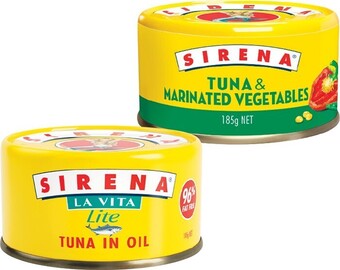 Woolworths Sirena tuna 185g offer