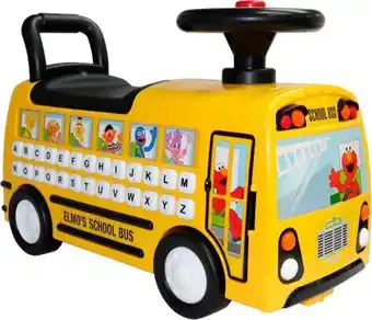 BIG W NEW Sesame Street Bus Ride On offer