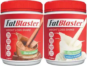 Coles Naturopathica fat blaster 30% less sugar choc shake 430g offer