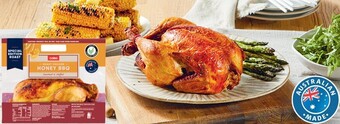 Coles Coles honey bbq hot roast rspca approved chicken offer