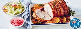 Coles Coles australian pork leg roast boneless offer