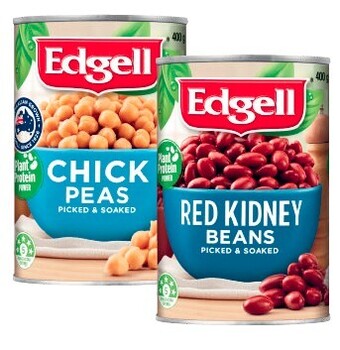 Coles Edgell beans 400g offer