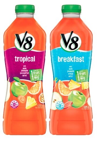 Coles V8 juice 1.25 litre offer