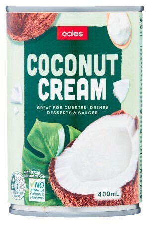 Coles Coles coconut cream 400ml offer