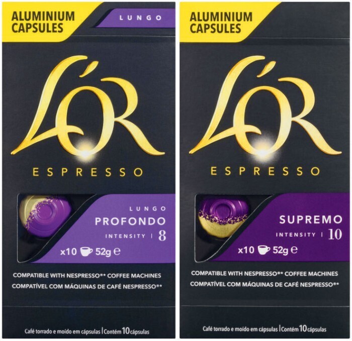 L’or espresso coffee capsules 10 pack offer at Coles