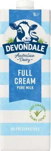 Coles Devondale milk 1 litre offer