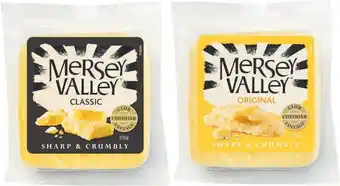 Coles Mersey valley cheddar cheese 250g offer