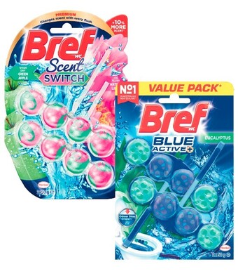 Coles Bref twin pack 100g offer