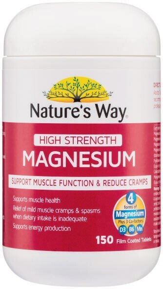 Coles Nature’s way high strength magnesium 150 pack offer