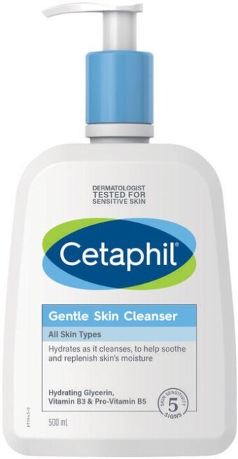 Coles Cetaphil gentle skin cleanser 500ml offer